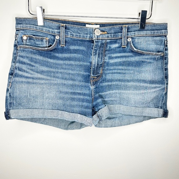 Hudson Jeans Pants - Hudson Asha Midrise Cuffed Short Size 29